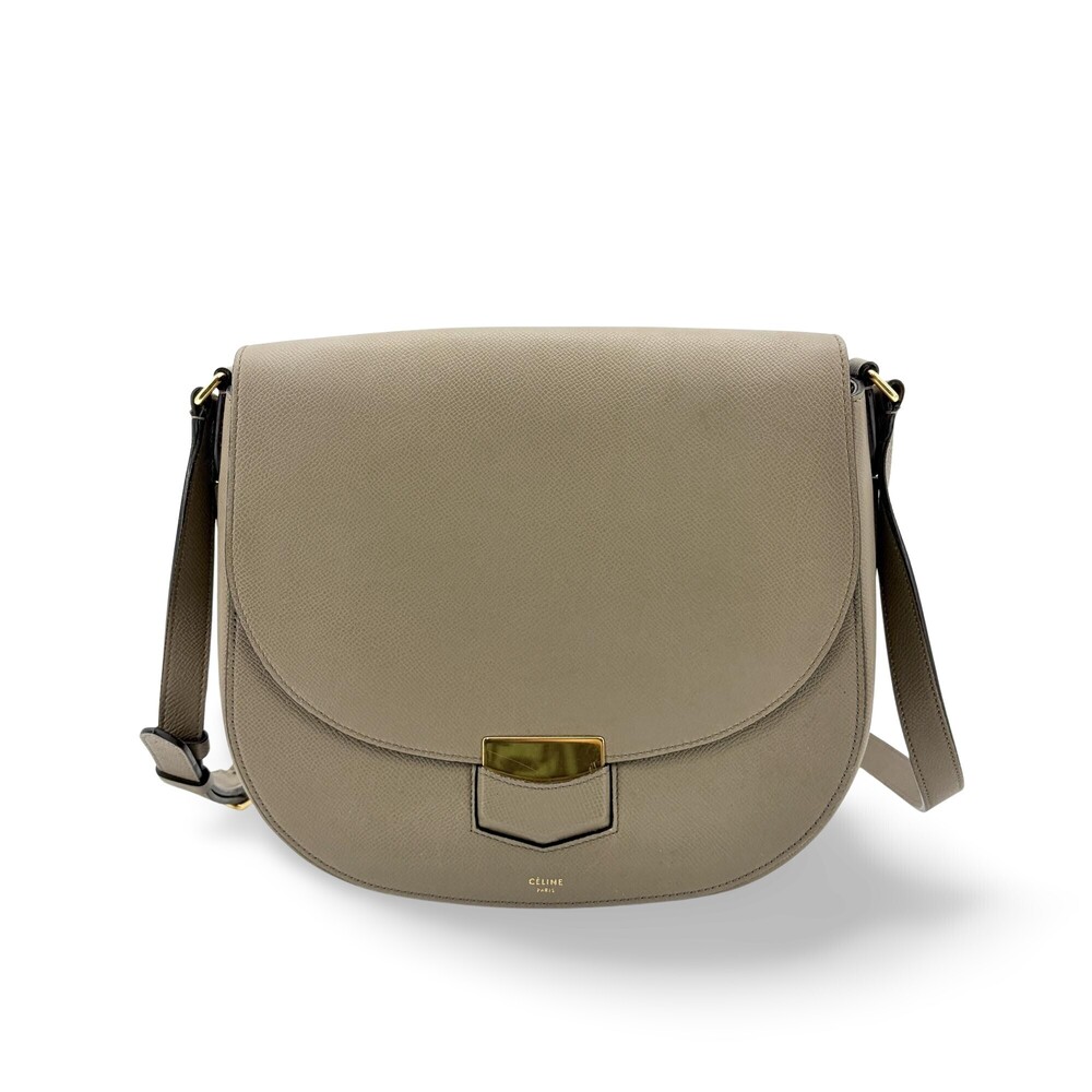 Celine Trotteur Grainy Leather Medium